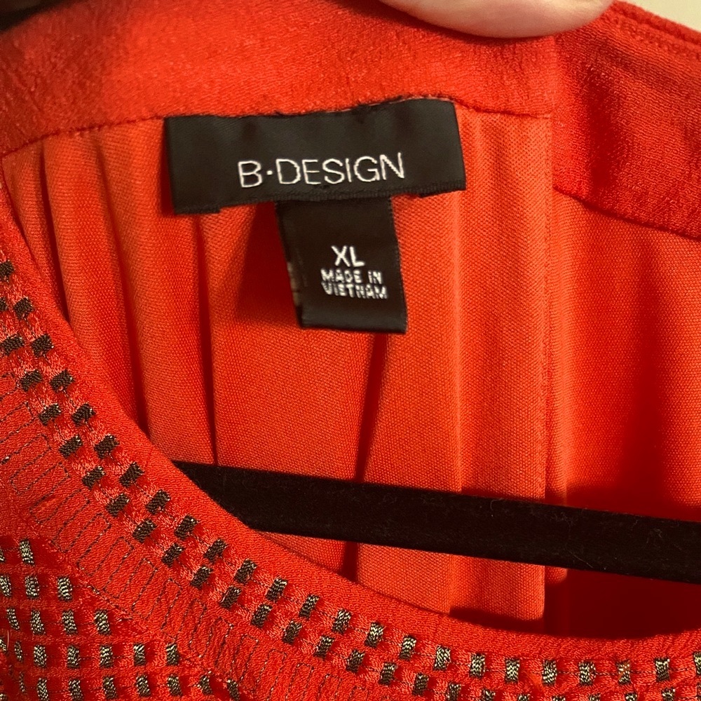 B-Design Maxi Dress Orange XL - Picture 6 of 6